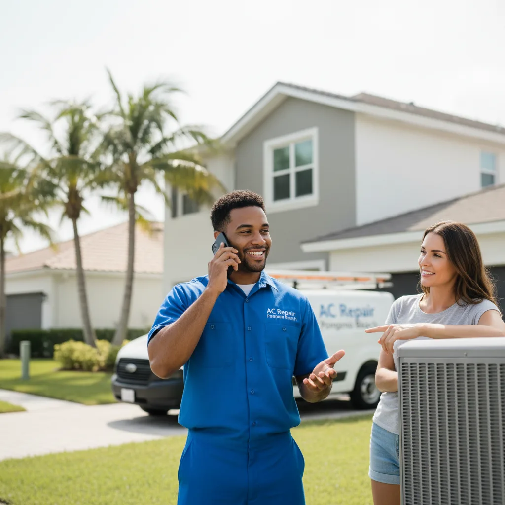 AC Repair Pompano Beach customer support in Avenel